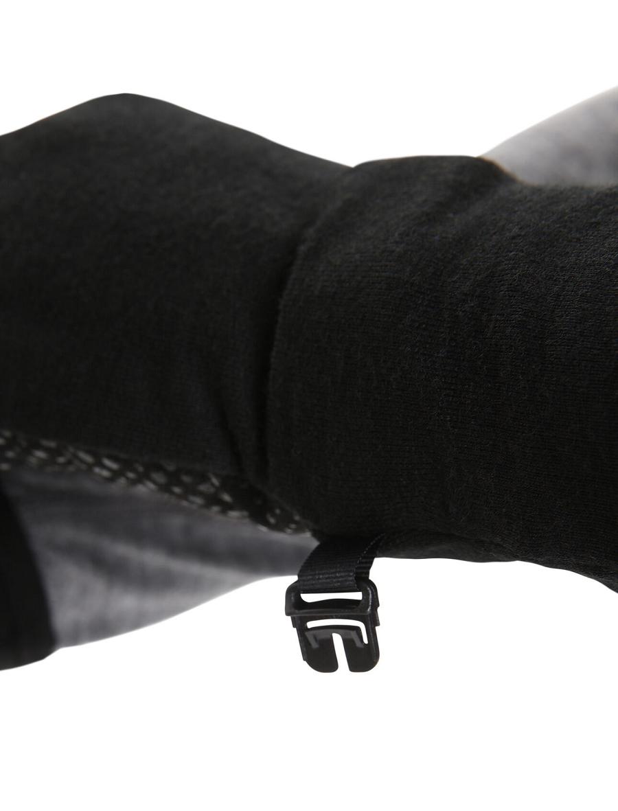 Black Icebreaker Unisex Merino Quantum Men's Gloves | AU 1058BEXC